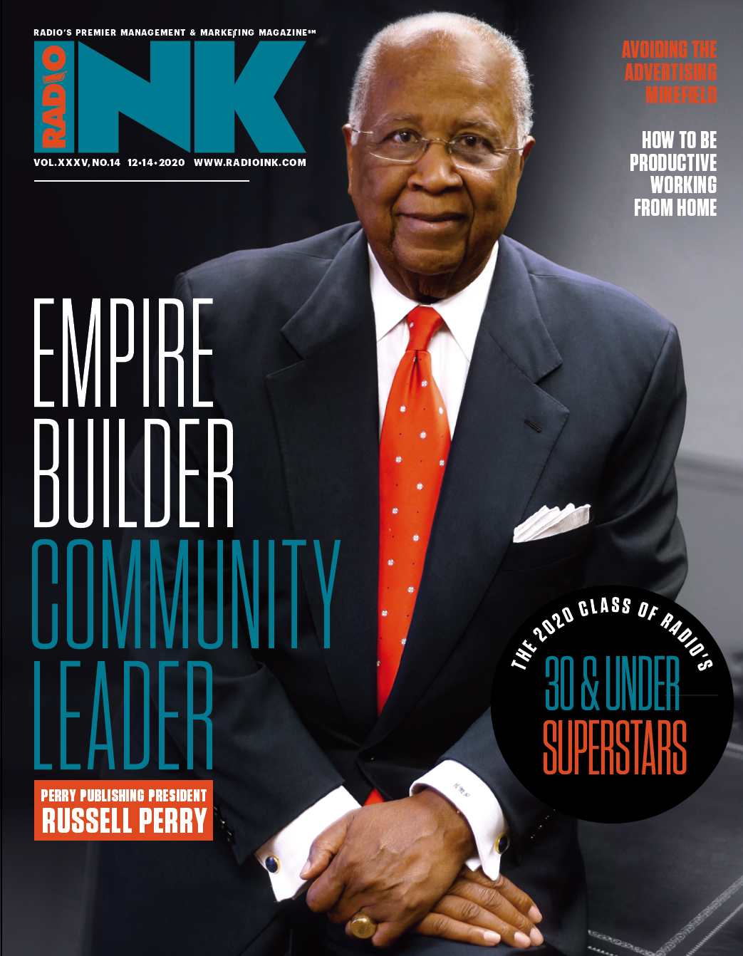 Cover of the December 14, 2020 issue of Radio Ink