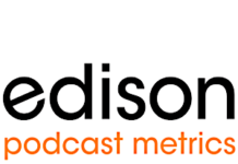 Edison Podcast Metrics logo 2022