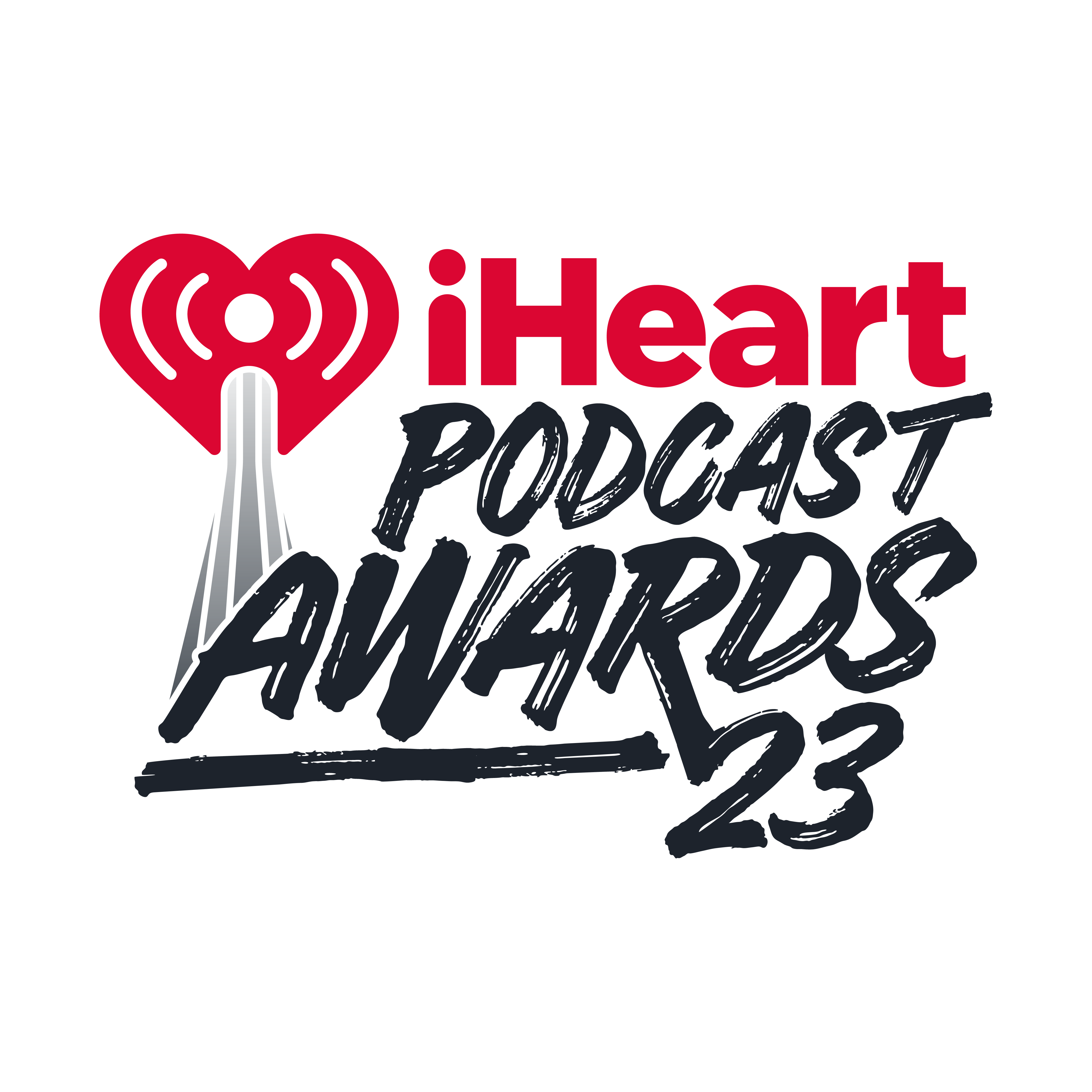 iHeartPodcast Awards Logo 2023