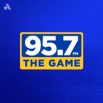 Audacy KGMZ 95.7 The Game logo