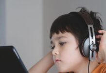 Kid with Headphones