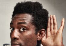 Black Man Listening