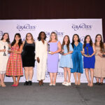 Student radio award winners at the Gracie Awards Luncheon. (Photo by Dave Kotinsky/Getty Images for The Alliance for Women in Media Foundation)
