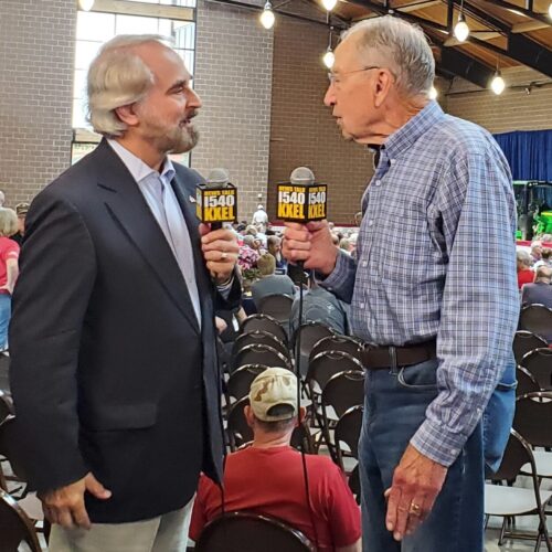 Sen Charles Grassley and Stein
