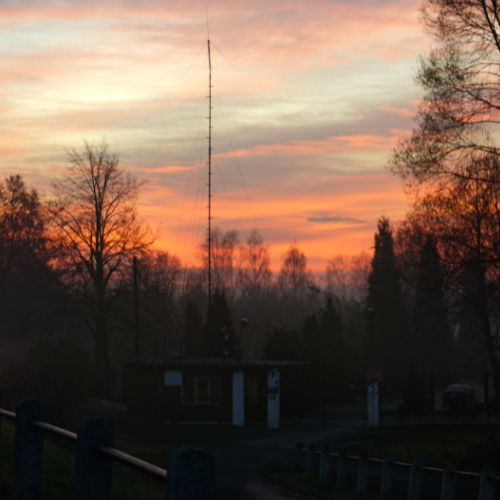 sunrise radio tower