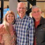 Debbie, Kyle Petty and Charlie