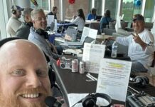 WVRC crew radiothon