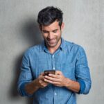 Man Texting