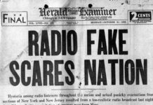 Blast From The Past: War of the Worlds, 1938 War of the Worlds