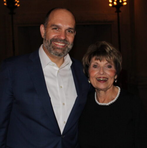 NAB CEO Curtis LeGeyt and Radio Ink President and Publisher Deborah Parenti