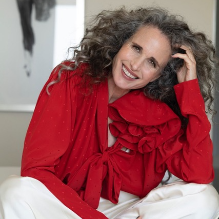 Andie MacDowell Headshot, Greg Williams