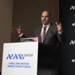 NAB President and CEO Curtis LeGeyt at the Small and Medium Market Radio Forum at NAB Show 2026.