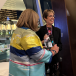 MIW Board President Sheila Kirby and Ruth Presslaff