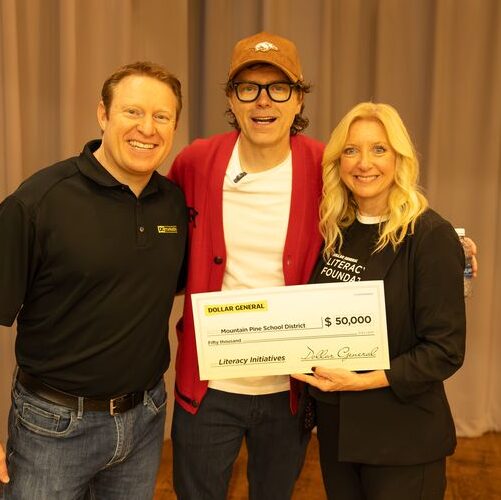 Austin Leonard, Bobby Bones, and Denine Torr