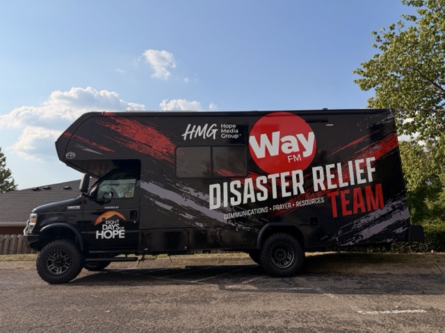 WayFM Disaster Relief Vehicle1 WayFM Disaster Relief Vehicle1