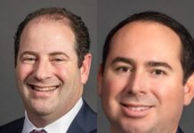 Side-by-side headshots of NAB's Rick Kaplan and Shawn Donilon