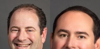 Side-by-side headshots of NAB's Rick Kaplan and Shawn Donilon